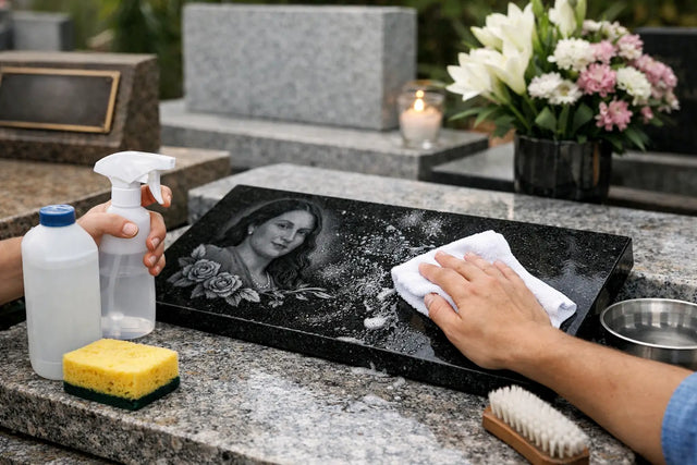 Cómo limpiar lápidas de granito sin dañarlas