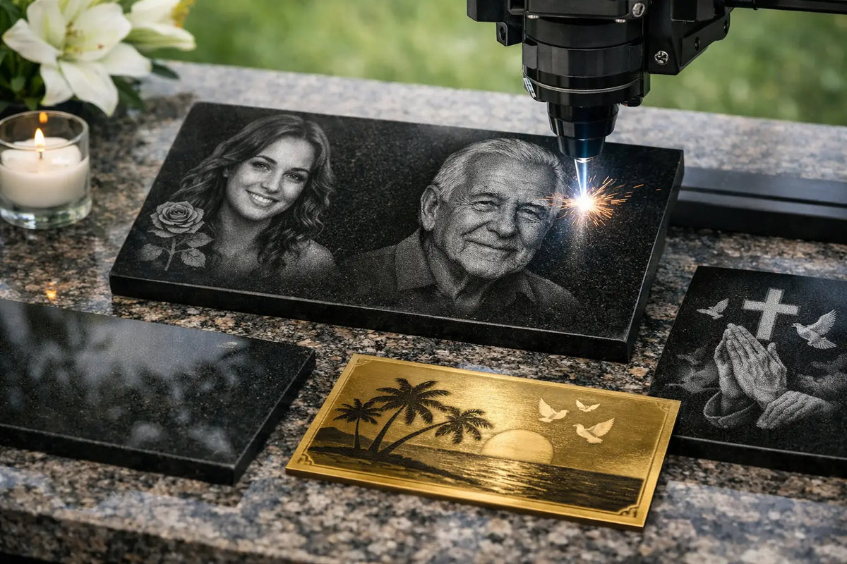 Nuevas técnicas de grabado láser para homenajes