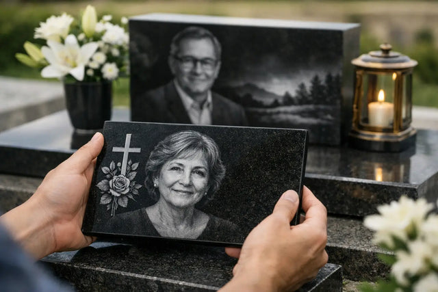 Qué foto sirve para grabado en una lápida