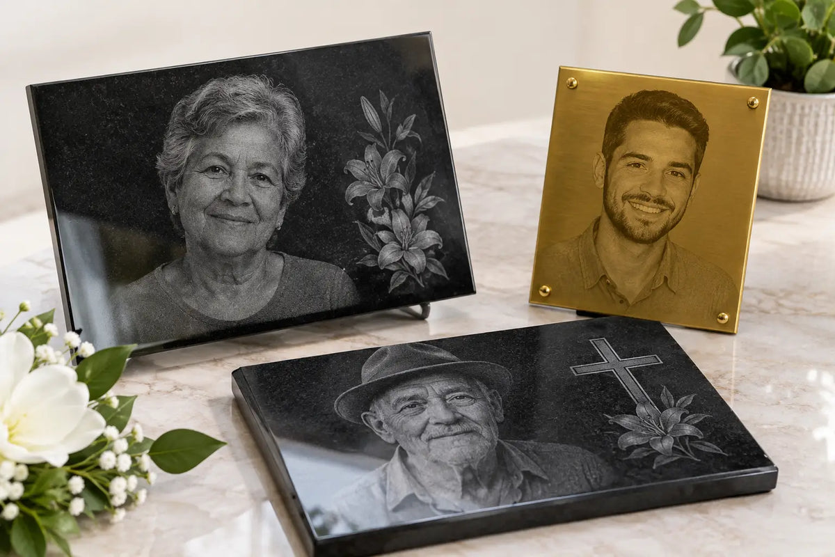Opinión sobre retratos grabados láser