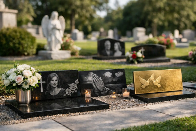 Requisitos del cementerio para lápidas
