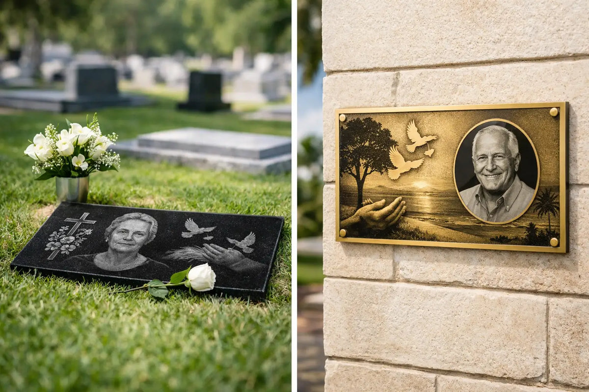 Placa memorial vs lápida: cuál elegir en Puerto Rico