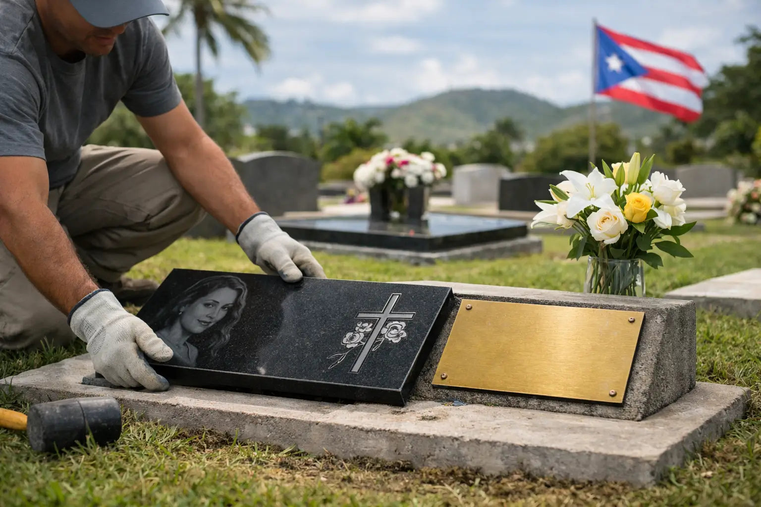 Instalación de lápidas en Puerto Rico: qué saber