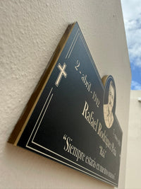 Placa Conmemorativa para Exterior con Fotografía Personalizada