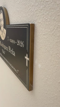 Placa Conmemorativa para Exterior con Fotografía Personalizada
